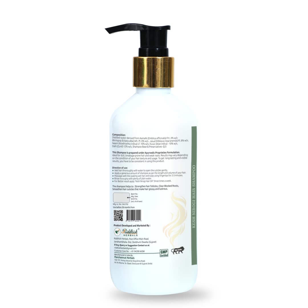 Riddhish Herbals Kesh Nirogi Anti-Hair Fall Shampoo - 300 ml