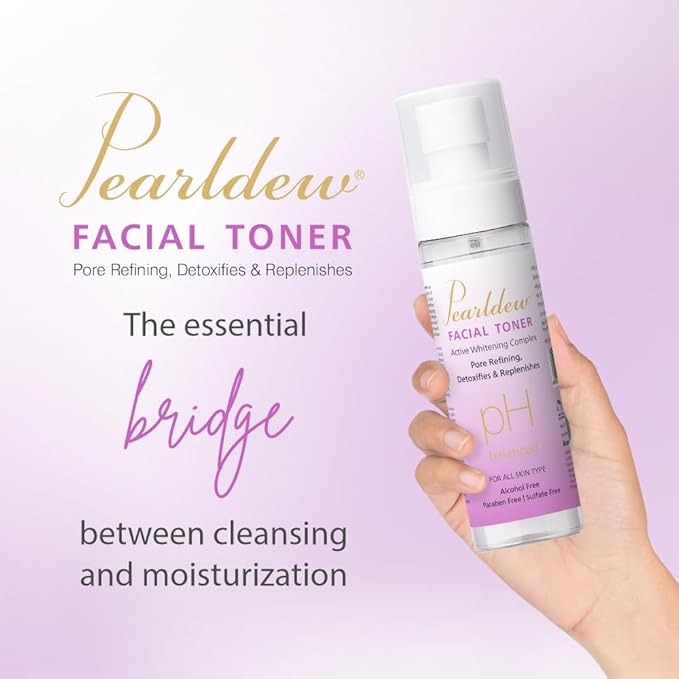 Pearldew Facial Toner | All Skin Types,cleanses Pores, Hydrates Skin - 100 Ml | Pack of 3