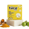 Tuco® Dull Skin Soaps Turmeric, Shea Butter & Coconut Oil Magic Soaps For Bath (75 Gms Pack Of 1) | Paraben Free | Haldi Bath Soap for tan removal | Handmade Soaps For Glowing | Skin Brightening Soap For Men, Women & Kids