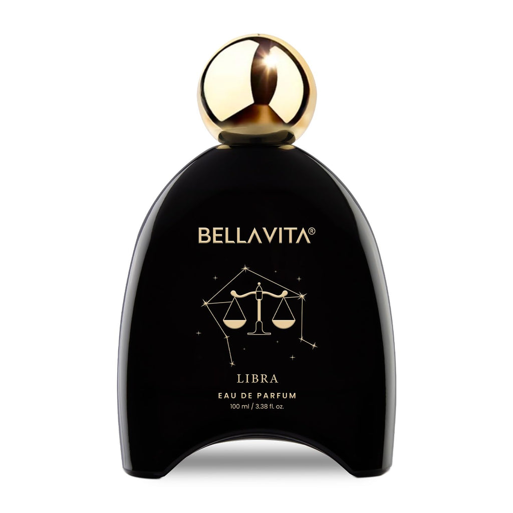 BELLAVITA Zodiac Collection Libra EDP Unisex | Spicy, Lavender and Sandalwood | Premium Long Lasting Fragrance Perfume for Men and Women, 100ml