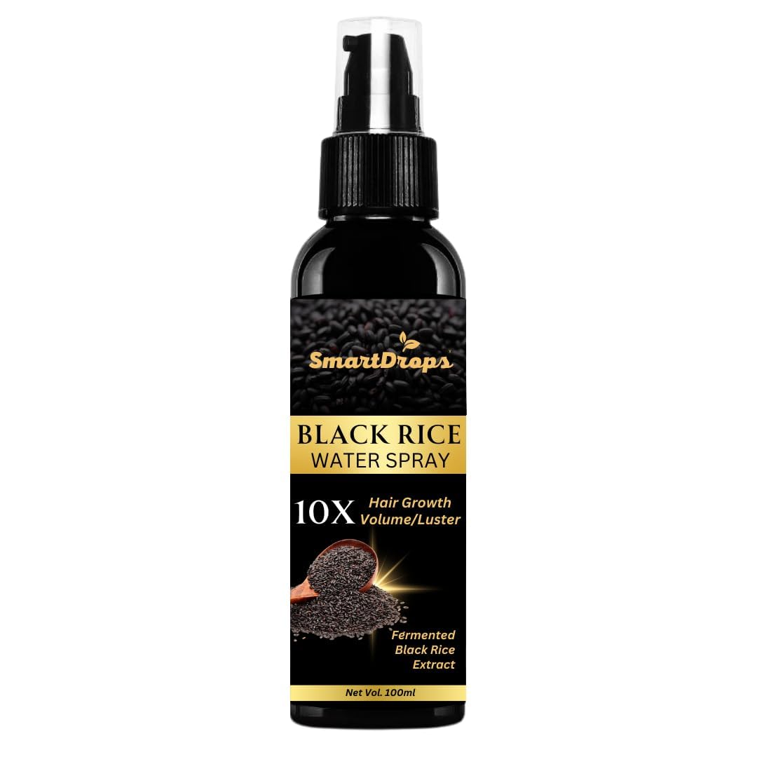 Smartdrops Rice Water Spray for Women & Men, for Hair Growth Thinning Hair and Hair Loss Control Spray 100 ml (Pack Of 1)