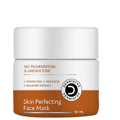 Dermistry Kojic Acid Pigmentation Instant D De Tan Dark Spots Face Pack Mask - 50 ml