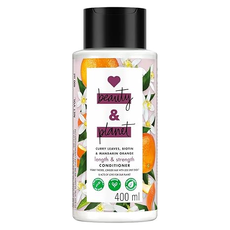 Love Beauty & Planet Curry Leaves Mandarin Natural Conditioner - 400 ml