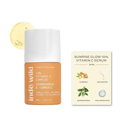 Inde Wild Sunrise Glow 15% Vitamin C Serum - 30 ml