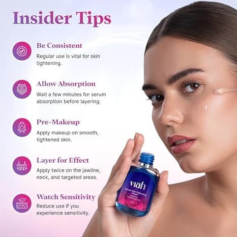 Viah Instant Skin Tightening Serum for Anti Ageing - 30 ml