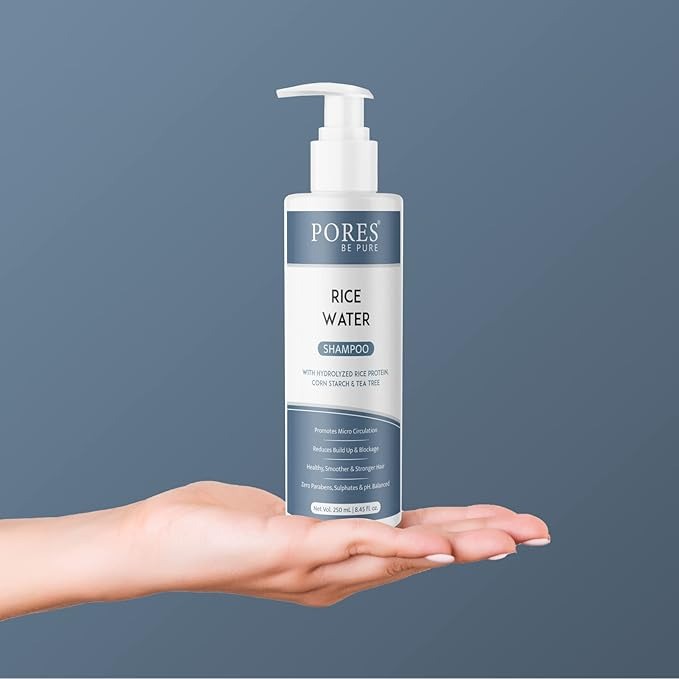 Pores Be Pure Rice Water Shampoo - 250 ml