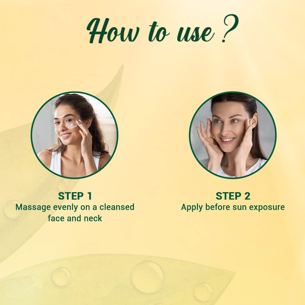 Biotique Morning Nectar Sun Protect Moisturizer SPF 30 UVA/UVB Sunscreen | Visibly Flawless Skin | Suitable for All Skin Types | 190ml