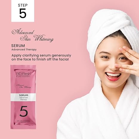 Biofresh Herbals Skin Whitening Facial Kit 5 Steps - 46 gms Each (Pack of 2)