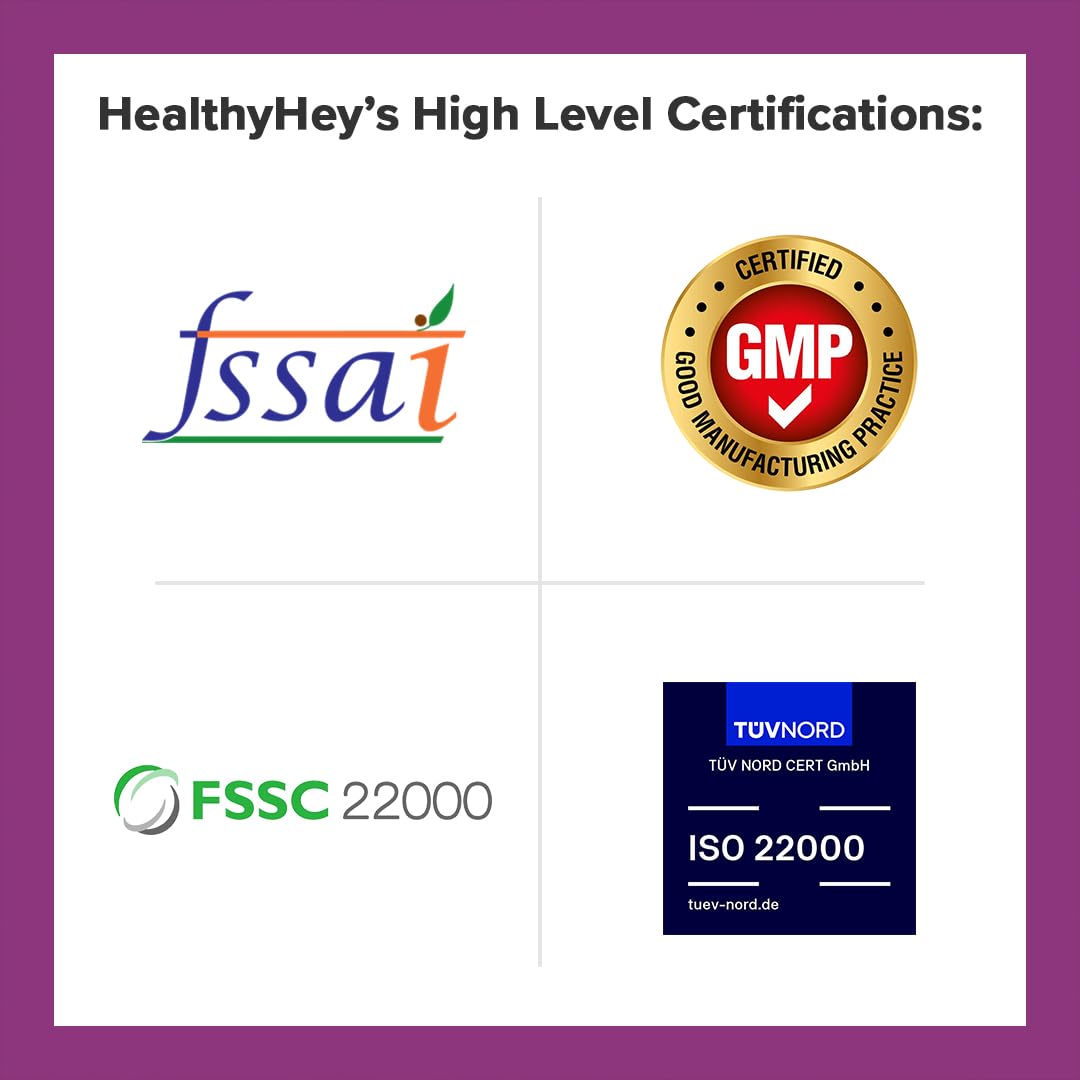 HealthyHey Nutrition 100% Natural Vitamin C from Cherry - 60 Veg. Capsules