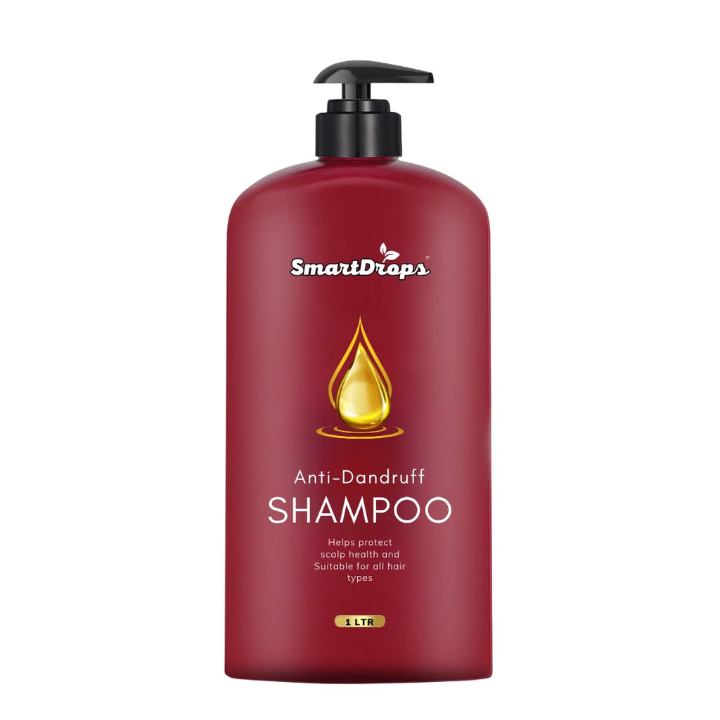 Smartdrops Keratin Shampoo for Women | Shampoos 1 litre | Keratin Shampoo | Smooth Scalp Shampooo | Fresh Blend for Daily Hair | Anti dandruff shampooo for women and men | Suitable for Regular Hair Wash and Scalp Care (1 L)