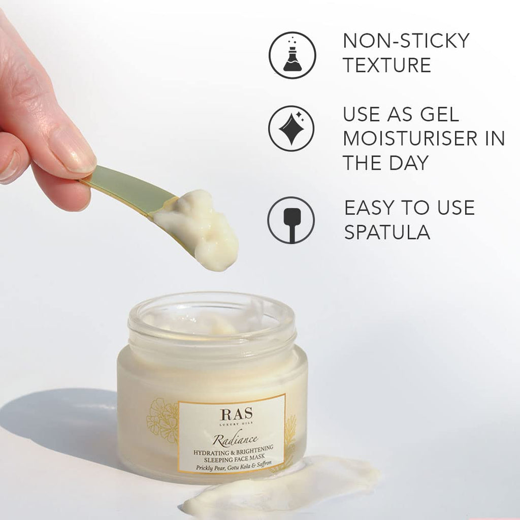 RAS Luxury Oils Radiance Hydrating & Brightening Sleeping Gel Face Mask