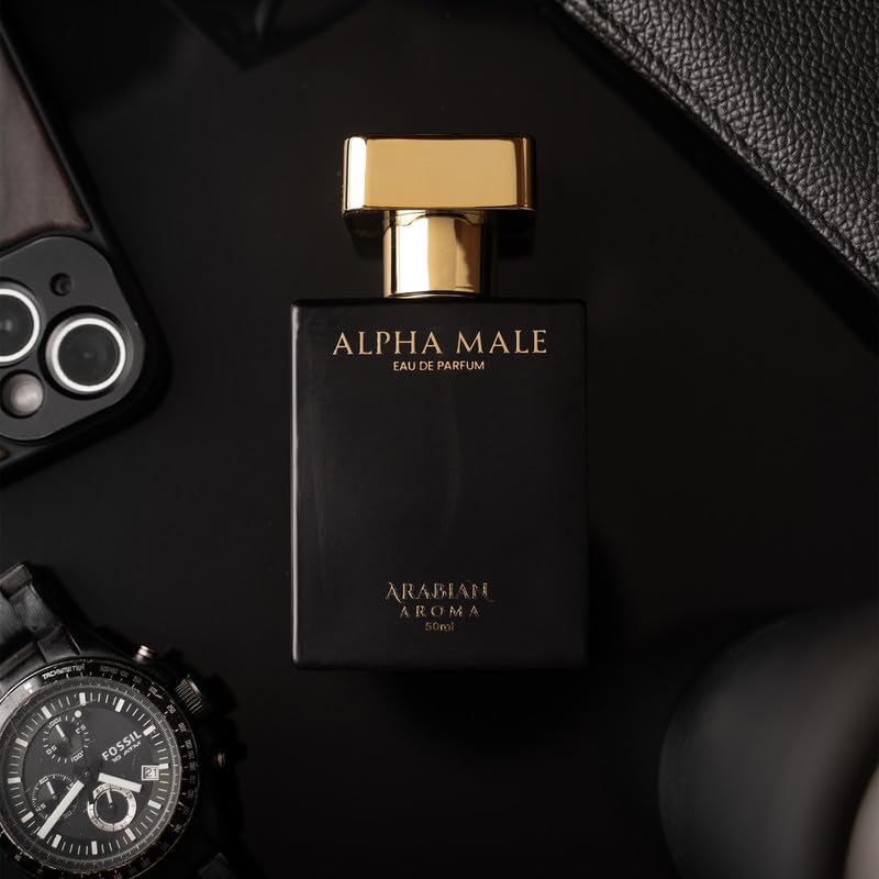 Arabian Aroma Alpha Male Eau de Parfum â€“ Long Lasting Perfume for Man â€“ Mens Perfumes Long Lasting â€“ 50ml