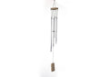 Tej Gifts Feng Shui Long Metal Wind Chime with 6 Silver Pipes