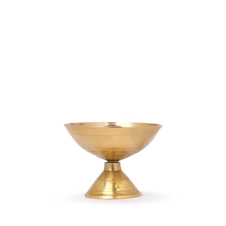 Shubhkart Nitya Pyali Diya 74 Gm Oil Lamp Pyali Stand