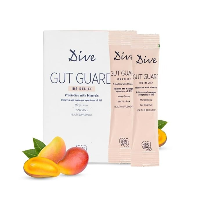 Dive Gut Guard Ibs Relief Probiotics - 15 Sticks