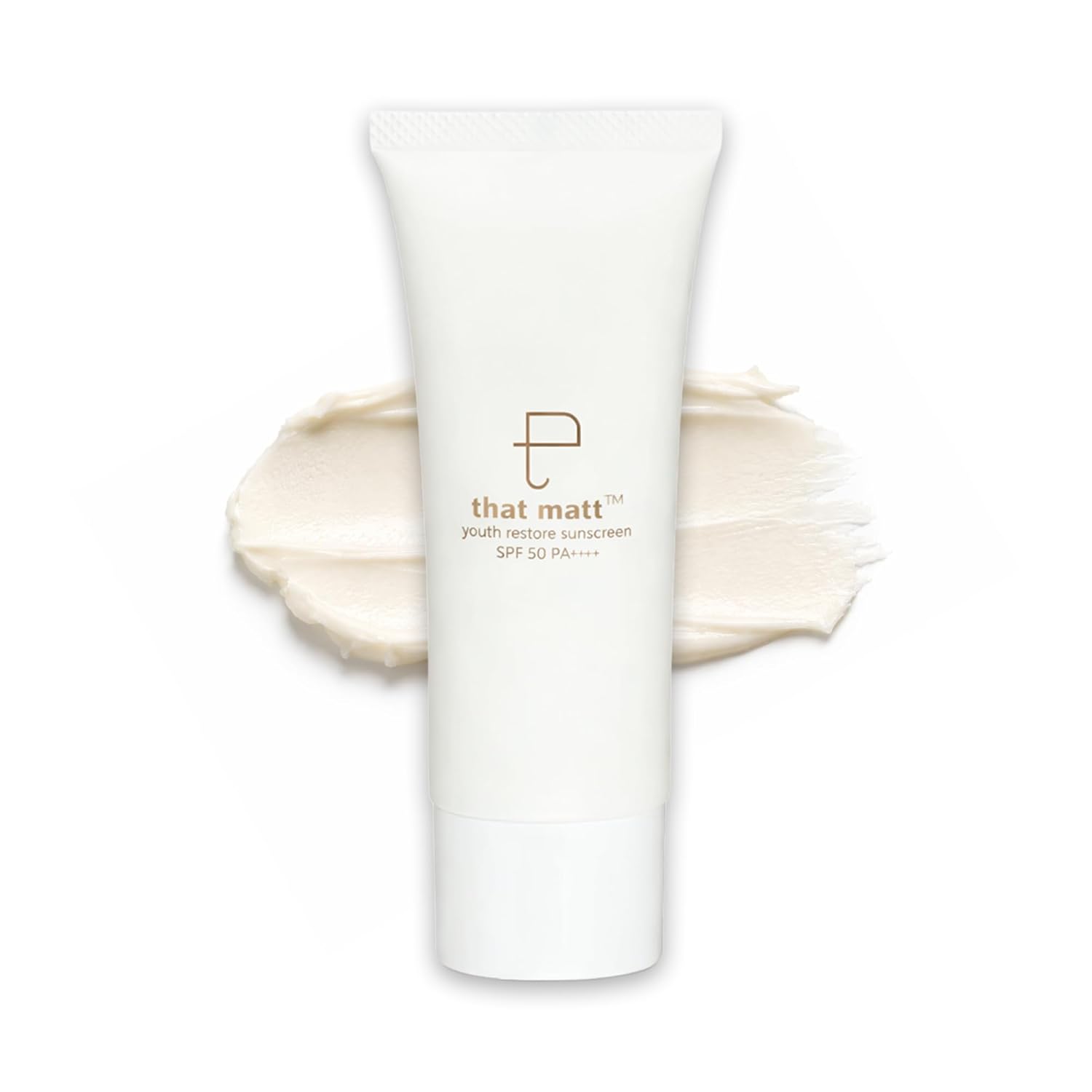 Personal Touch ThatMatt Oil-Control Hybrid Sunscreen SPF 50+ PA++++ | Blue Light, Infrared & Pollution Protection | Non-Comedogenic | Zinc Oxide & Titanium Dioxide | Matte Finish | UVA PF 17 | 50 g