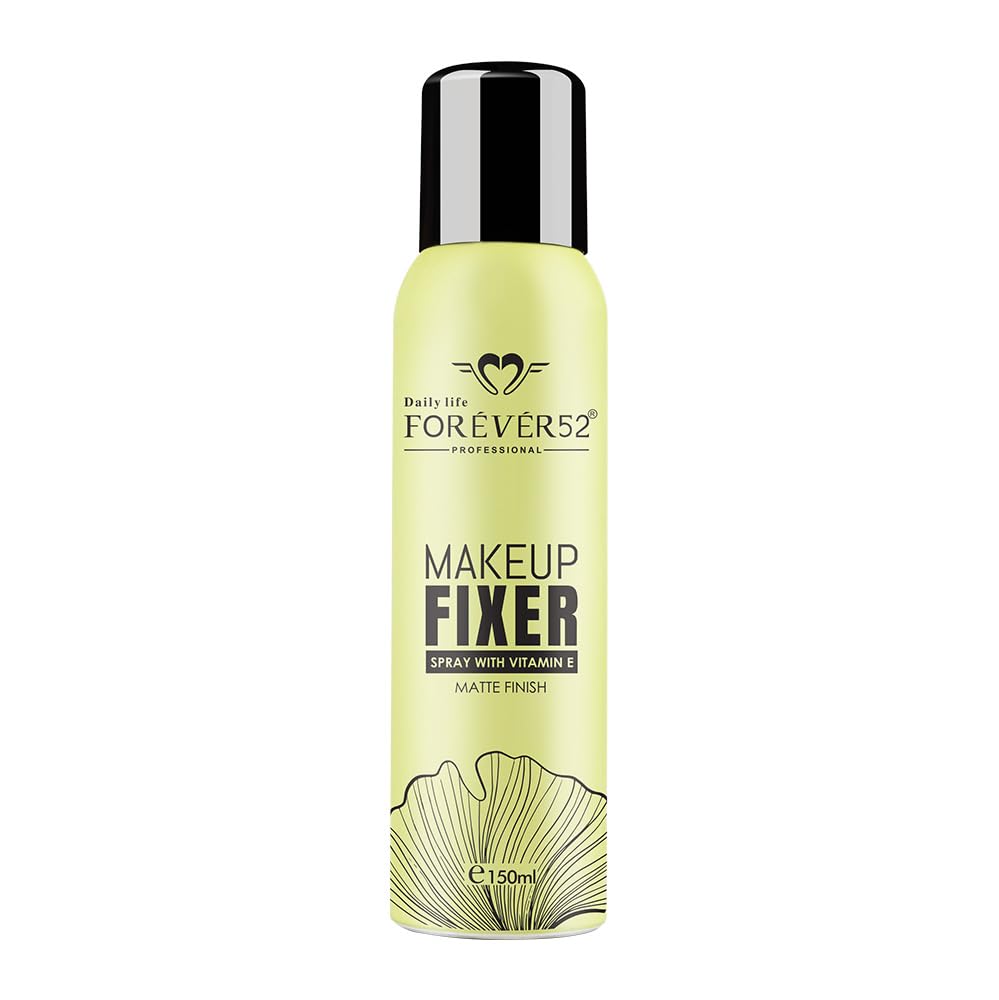 Daily Life Forever52 Makeup Fixer Spray 24H Long Lasting | Matte Finish Setting Spray | Lightweight Fast-Drying Mist | Controls Shine | With Vitamin E & Aloe Vera