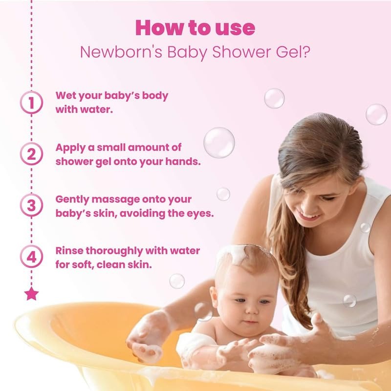 Newborn's Gentle Baby Shower Gel - 100 ml