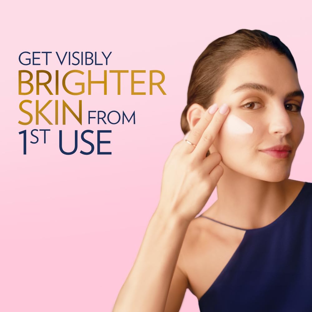 Vaseline Gluta-Hya Dewy Radiance Lotion for Face & Body | Gives Brighter Skin | Glutathione & Niacinamide Infused Moisturizer, 200ml
