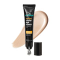 mcaffeine Coffee Under Eye Cream Gel for Dark Circles, Puffiness & Fine Lines | 94% Users Saw Reduced Dark Circles| Winter Eye Care Cream for Hydration | with Built-In Cooling Massage Applicator | Vitamin E for Puffiness - 15 Gm