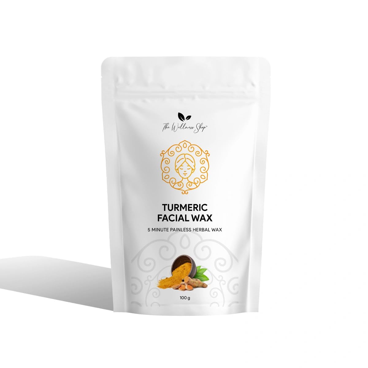 The Wellness Shop -Turmeric Facial Wax Powder - 100 gms