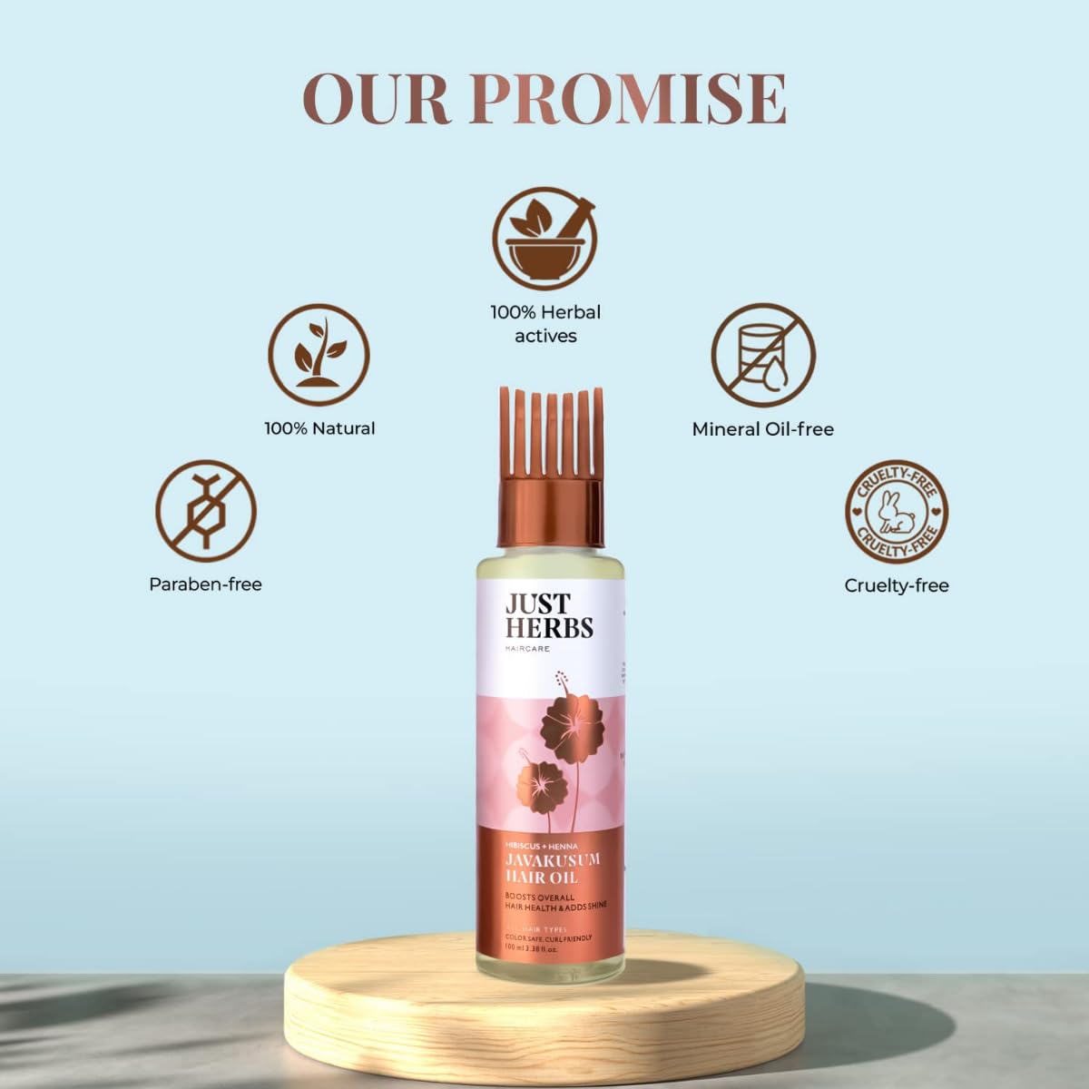 Just Herbs Javakusum Hair Oil - 100 ml