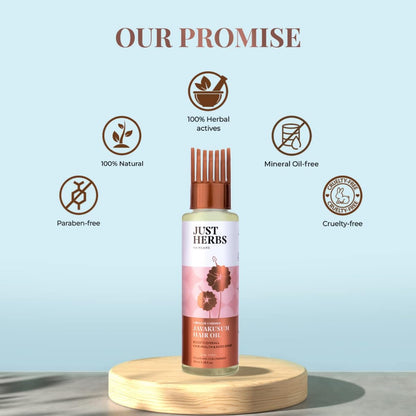 Just Herbs Javakusum Hair Oil - 100 ml