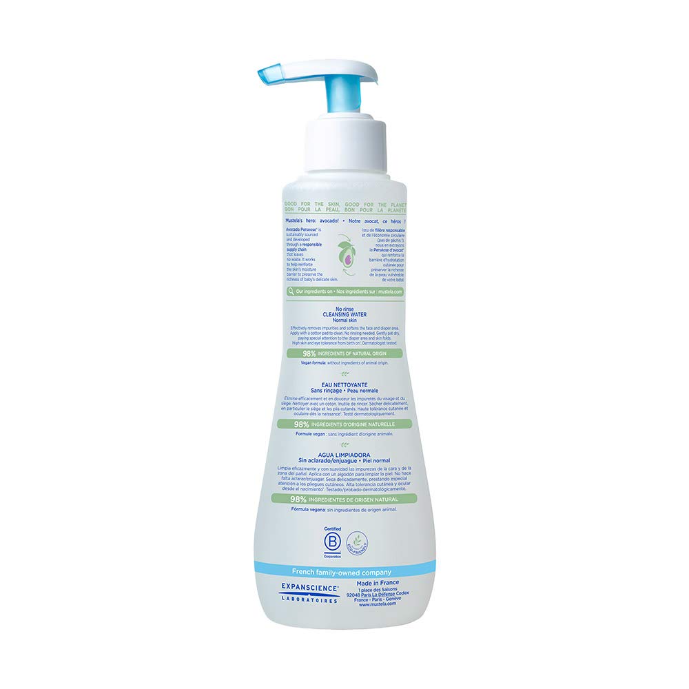 Mustela Baby Cleansing Water - 300 ml