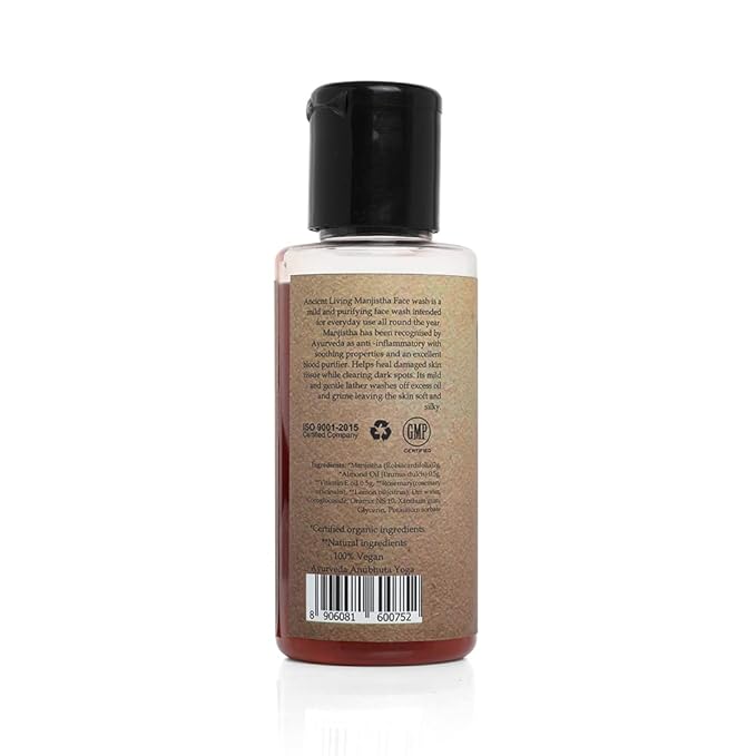 Ancient Living Manjistha Face Wash Purifying Face Cleanser - 50 ml