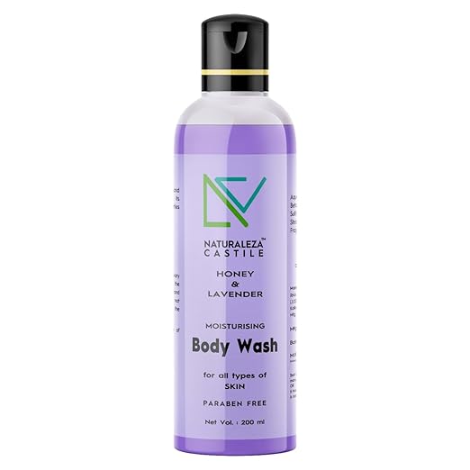 Naturaleza Castile Honey & Lavender Moisturizing Body Wash - 200 ml