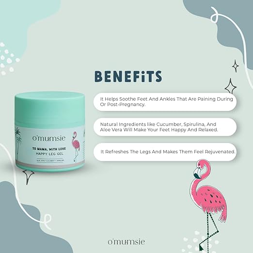 O'mumsie To Mama With Love Happy Leg Gel - 100 ml