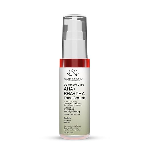 Earthraga Complete Care AHA+BHA+PHA serum Exfoliating - 30 ml
