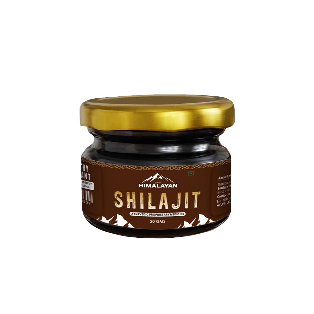 Divya Himalayan Shilajit Resin | 20 gm | Natural Resin Extract