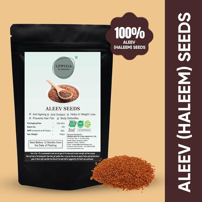 Lewisia In Organics Aleev Haleem Seed - 180 gms