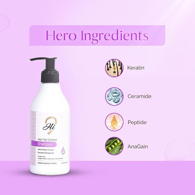 Hi9 Hair Fall Control Shampoo - 300 ml