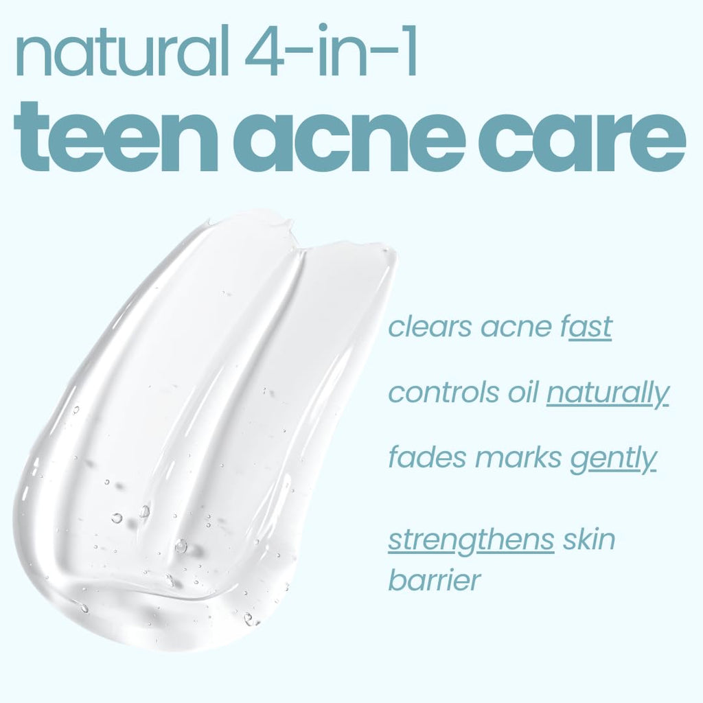 TucoÂ® Anti-Acne Teens Gel Face Cream & Moisturizer | Enriched with Aloe Vera, Tea Tree Oil & Rose Mary | Safe, Hydrates & Soothes Irritated Skin | Used for Dryness & Irritation, Cuts, Sunburn & Bruises | 50 gm