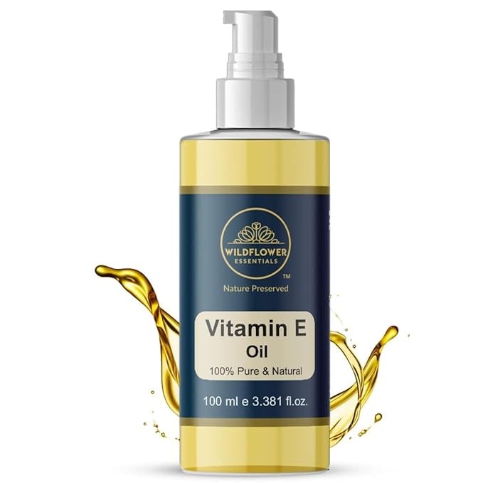 Wildflower Essentials Vitamin E Oil Pure Cold Pressed - 100 ml