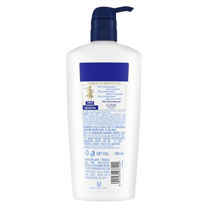 Clinic Plus Strong & Long Shampoo - 650 ml