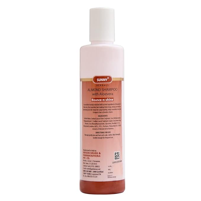 Sunny Herbs Almond Shampoo With Aloevera - 250 ml