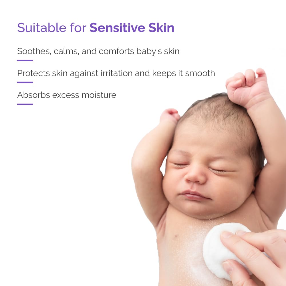 Himalaya Soothing Baby Powder 100gm | No.1 Doctor-Prescribed Brand | Formulated for sensitive skin | Soothes, calms and comforts baby's skin | 99% Natural Origin Ingredients | Free from harsh chemicals