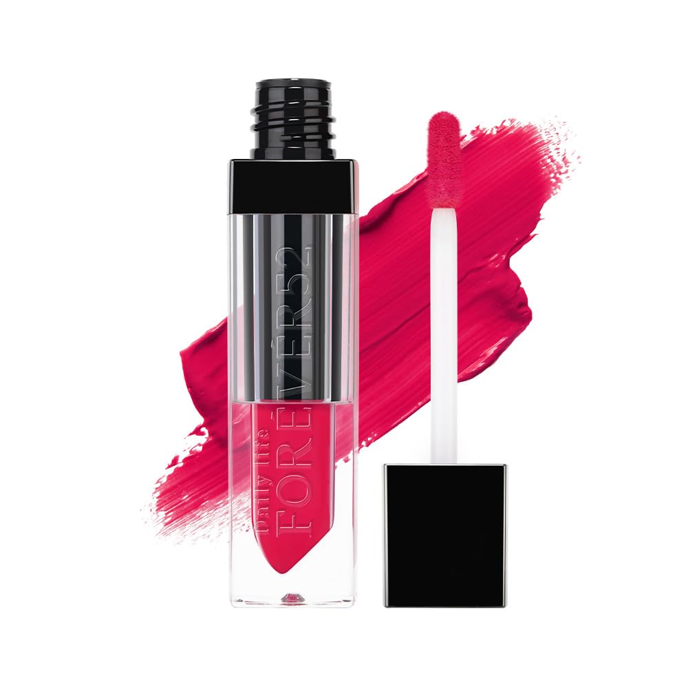 Daily Life Forever52 Smooth Longlasting Liquid Matte Lipstick (Neon Red, 5.5ml)
