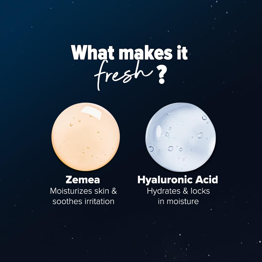 Aqualogica Refresh+ Midnight Bloom Perfume Body Mist, 150ml | Raspberry & Amber Fragrance | Long-Lasting Hair & Body Mist | Hydrating with Zemea & Hyaluronic Acid | Skin Friendly | Non-Irritating | For Men & Women