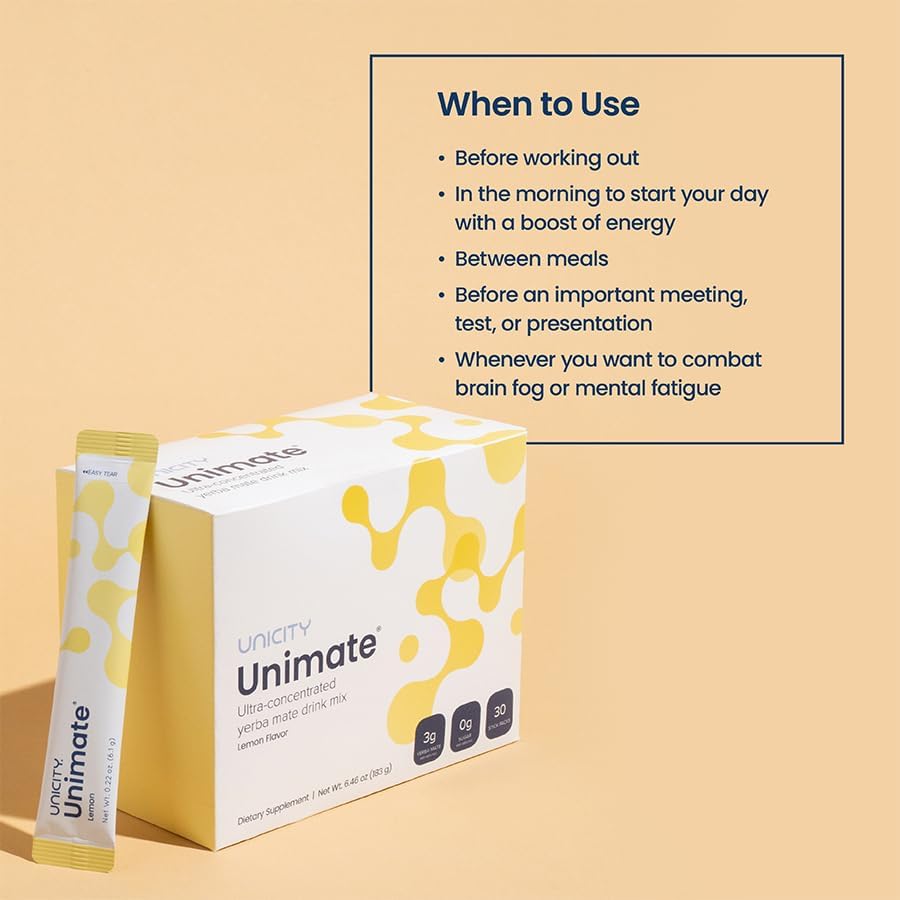 Unicity  Balance and Lemon Unimate -60 pack