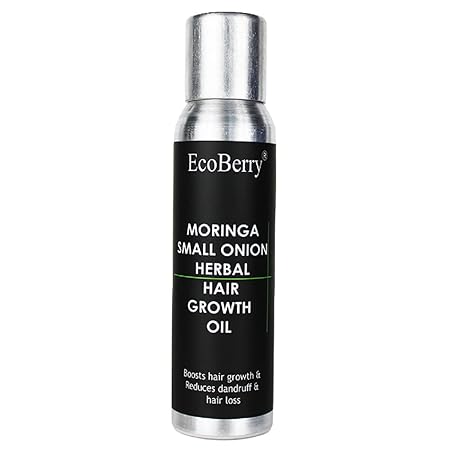 EcoBerry Moringa Small Onion Herbal Hair Growth Oil - 100 ml