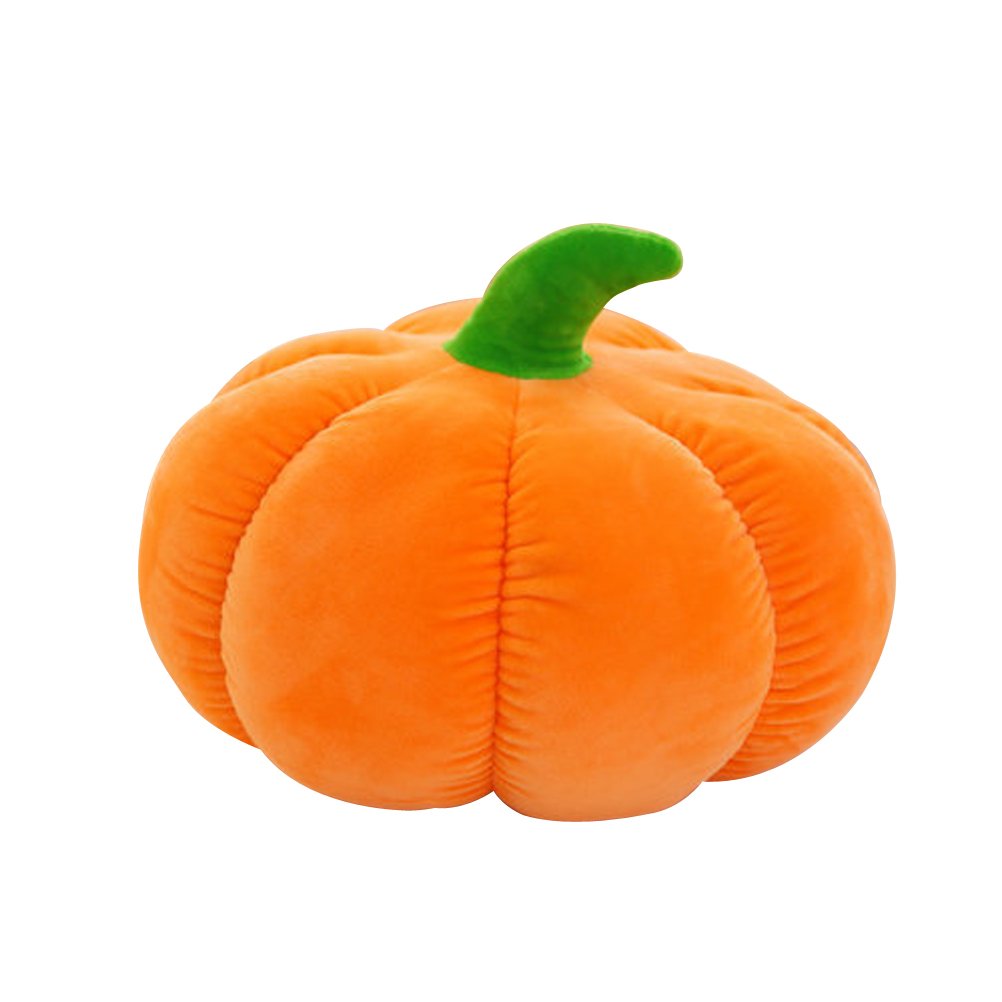 Tickles Halloween Pumpkin Soft Stuffed Plush Toy for Kids 12 cm Color Orange