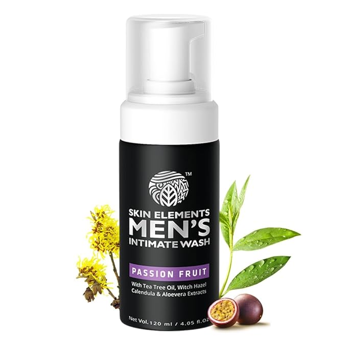 Skin Elements Men's Intimate Wash with Passion Fruit - 120 ml