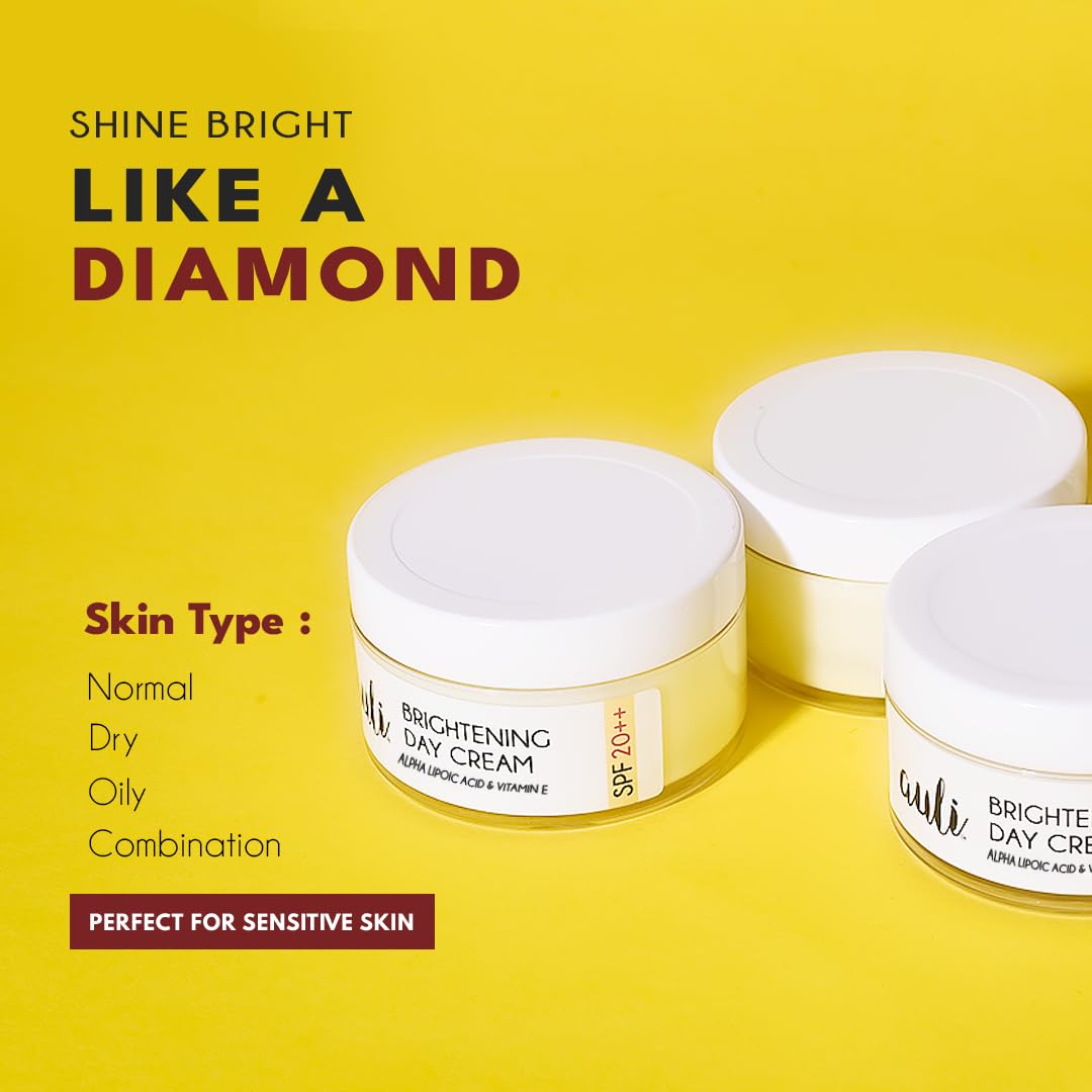 Auli Skin Brightening Day Cream with SPF 20++ - 50 gms
