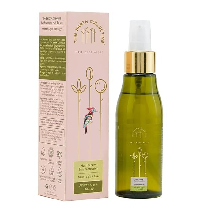The Earth Collective Sun Protection Hair Serum- Protection - 100 ml