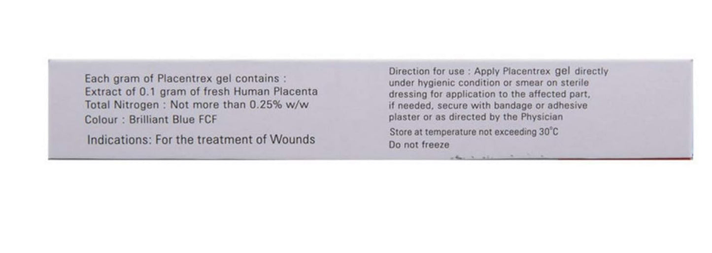 Placentrex Extract Gel 20g Tube – Value Pack of 6 for Everyday Use