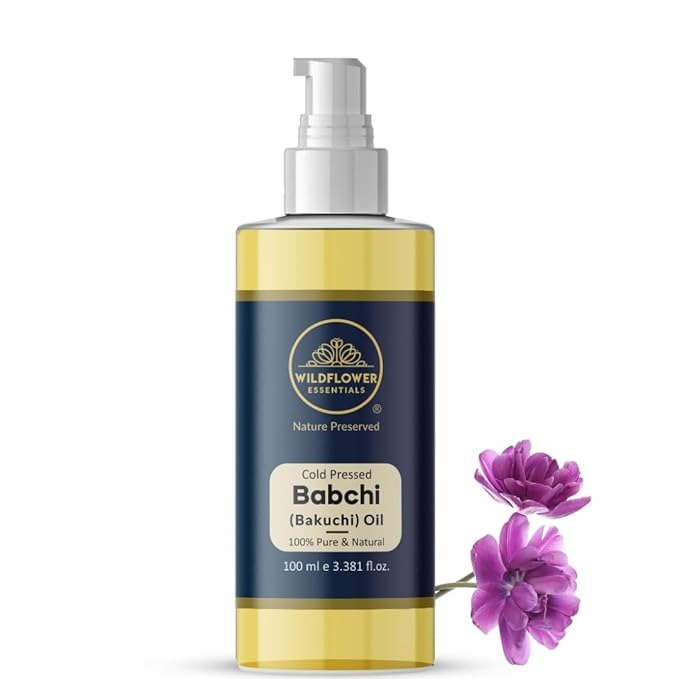 Wildflower Essentials Babchi Oil (Bakuchi) Cold Pressed - 100 ml